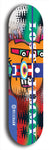 North American maple skateboard deck designed by underground artist BellyRash -- available in widths between 7.5 to 8.5 inches in both mellow concave and steep concave shapes. Artwork: Lost Jimmy