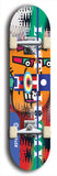 North American maple skateboard deck designed by underground artist BellyRash -- available in widths between 7.5 to 8.5 inches in both mellow concave and steep concave shapes. Artwork: Lost Jimmy