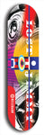 North American maple skateboard deck designed by underground artist BellyRash -- available in widths between 7.5 to 8.5 inches in both mellow concave and steep concave shapes. Artwork: Lost Jimmy