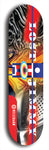 North American maple skateboard deck designed by underground artist BellyRash -- available in widths between 7.5 to 8.5 inches in both mellow concave and steep concave shapes. Artwork: Lost Jimmy