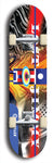 North American maple skateboard deck designed by underground artist BellyRash -- available in widths between 7.5 to 8.5 inches in both mellow concave and steep concave shapes. Artwork: Lost Jimmy