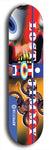 North American maple skateboard deck designed by underground artist BellyRash -- available in widths between 7.5 to 8.5 inches in both mellow concave and steep concave shapes. Artwork: Lost Jimmy