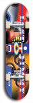 North American maple skateboard deck designed by underground artist BellyRash -- available in widths between 7.5 to 8.5 inches in both mellow concave and steep concave shapes. Artwork: Lost Jimmy