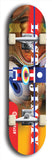 North American maple skateboard deck designed by underground artist BellyRash -- available in widths between 7.5 to 8.5 inches in both mellow concave and steep concave shapes. Artwork: Lost Jimmy