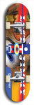 North American maple skateboard deck designed by underground artist BellyRash -- available in widths between 7.5 to 8.5 inches in both mellow concave and steep concave shapes. Artwork: Lost Jimmy