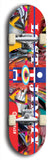 Lost Jimmy #23: Limited Edition, Red Logo Skateboard Deck