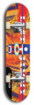 Lost Jimmy #25: Limited Edition, Black Logo Skateboard Deck