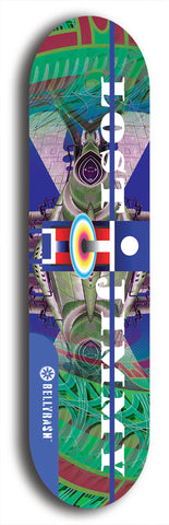 Lost Jimmy #26: Limited Edition, Blue Logo Skateboard Deck