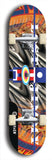 Lost Jimmy #27: Limited Edition, Black Logo Skateboard Deck