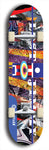 North American maple skateboard deck designed by underground artist BellyRash -- available in widths between 7.5 to 8.5 inches in both mellow concave and steep concave shapes. Artwork: Lost Jimmy