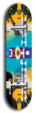 North American maple skateboard deck designed by underground artist BellyRash -- available in widths between 7.5 to 8.5 inches in both mellow concave and steep concave shapes. Artwork: Lost Jimmy