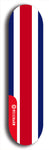 North American maple skateboard deck designed by underground artist BellyRash -- available in widths between 7.5 to 8.5 inches in both mellow concave and steep concave shapes. Artwork : 	Costa Rica	flag skateboard deck																				