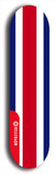 North American maple skateboard deck designed by underground artist BellyRash -- available in widths between 7.5 to 8.5 inches in both mellow concave and steep concave shapes. Artwork : 	Costa Rica	flag skateboard deck																				