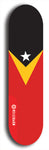 SovReign -- East Timor Flag: Limited Edition, Red Logo Skateboard Deck