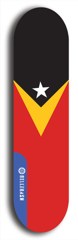 SovReign -- East Timor Flag: Limited Edition, Blue Logo Skateboard Deck