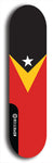 SovReign -- East Timor Flag: Limited Edition, Black Logo Skateboard Deck