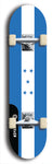 North American maple skateboard deck designed by underground artist BellyRash -- available in widths between 7.5 to 8.5 inches in both mellow concave and steep concave shapes. Artwork : 	Honduras	flag skateboard deck																				