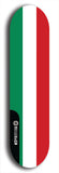 North American maple skateboard deck designed by underground artist BellyRash -- available in widths between 7.5 to 8.5 inches in both mellow concave and steep concave shapes. Artwork : 	Hungary	flag skateboard deck																				