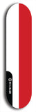 North American maple skateboard deck designed by underground artist BellyRash -- available in widths between 7.5 to 8.5 inches in both mellow concave and steep concave shapes. Artwork : 	Monaco	flag skateboard deck																				