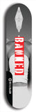 North American maple skateboard deck designed by underground artist BellyRash -- available in widths between 7.5 to 8.5 inches in both mellow concave and steep concave shapes from the BellyRash Limited Edition Blitz Deck series: Banned