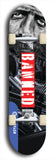 North American maple skateboard deck designed by underground artist BellyRash -- available in widths between 7.5 to 8.5 inches in both mellow concave and steep concave shapes from the BellyRash Limited Edition Blitz Deck series: Banned