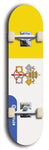 SovReign -- Vatican City Flag: Limited Edition, Blue Logo Skateboard Deck