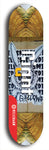 Giant #18: Limited Edition, Red Logo Skateboard Deck