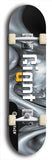 Skateboard deck: Limited edition, North American maple skateboard deck designed by underground artist BellyRash - available widths 7.5 to 8.5 inches in both mellow concave and steep concave shapes. Artwork: GIANT logo brand popsicle-shaped deck