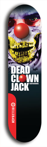 Dead Clown Jack #25: Red Logo Skateboard Deck