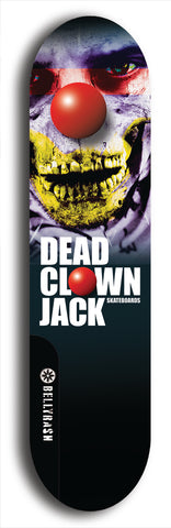 Dead Clown Jack #25: Black Logo Skateboard Deck