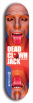 Skateboard deck: Limited edition, North American maple skateboard deck designed by underground artist BellyRash - available widths 7.5 to 8.5 inches in both mellow concave and steep concave shapes. Artwork: DEAD CLOWN JACK logo brand popsicle-shaped deck