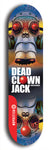 Dead Clown Jack #36: Red Logo Skateboard Deck