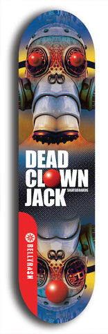 Dead Clown Jack #36: Red Logo Skateboard Deck