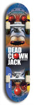 Dead Clown Jack #36: Blue Logo Skateboard Deck