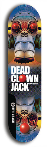 Dead Clown Jack #36: Black Logo Skateboard Deck