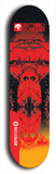 Buttugly Monsters #32: Red Logo Skateboard Deck