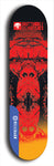 Buttugly Monsters #32: Blue Logo Skateboard Deck