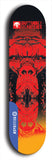 Buttugly Monsters #32: Blue Logo Skateboard Deck