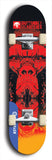 Buttugly Monsters #32: Blue Logo Skateboard Deck