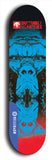 Buttugly Monsters #33: Blue Logo Skateboard Deck