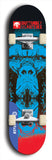 Buttugly Monsters #33: Blue Logo Skateboard Deck