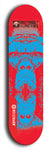 Buttugly Monsters #34: Red Logo Skateboard Deck