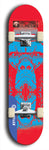 Buttugly Monsters #34: Blue Logo Skateboard Deck