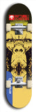 Buttugly Monsters #35: Blue Logo Skateboard Deck