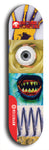 Buttugly Monsters #1: Red Logo Skateboard Deck