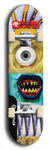 Buttugly Monsters #1: Black Logo Skateboard Deck