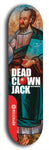 Skateboard deck: Limited edition, North American maple skateboard deck designed by underground artist BellyRash - available widths 7.5 to 8.5 inches in both mellow concave and steep concave shapes. Artwork: DEAD CLOWN JACK logo brand popsicle-shaped deck