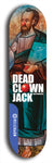 Skateboard deck: Limited edition, North American maple skateboard deck designed by underground artist BellyRash - available widths 7.5 to 8.5 inches in both mellow concave and steep concave shapes. Artwork: DEAD CLOWN JACK logo brand popsicle-shaped deck