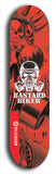 Bastard Biker #27: Red Logo Skateboard Deck