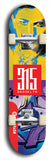 315 Brooklyn #10: Limited Edition, Red Logo Skateboard Deck